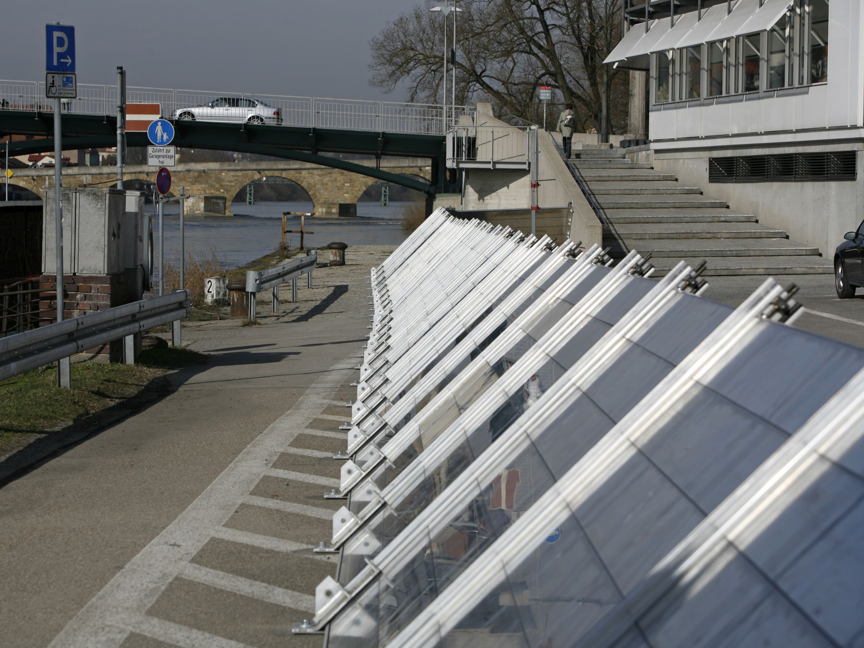 Aufbauübung der mobilen Elemente