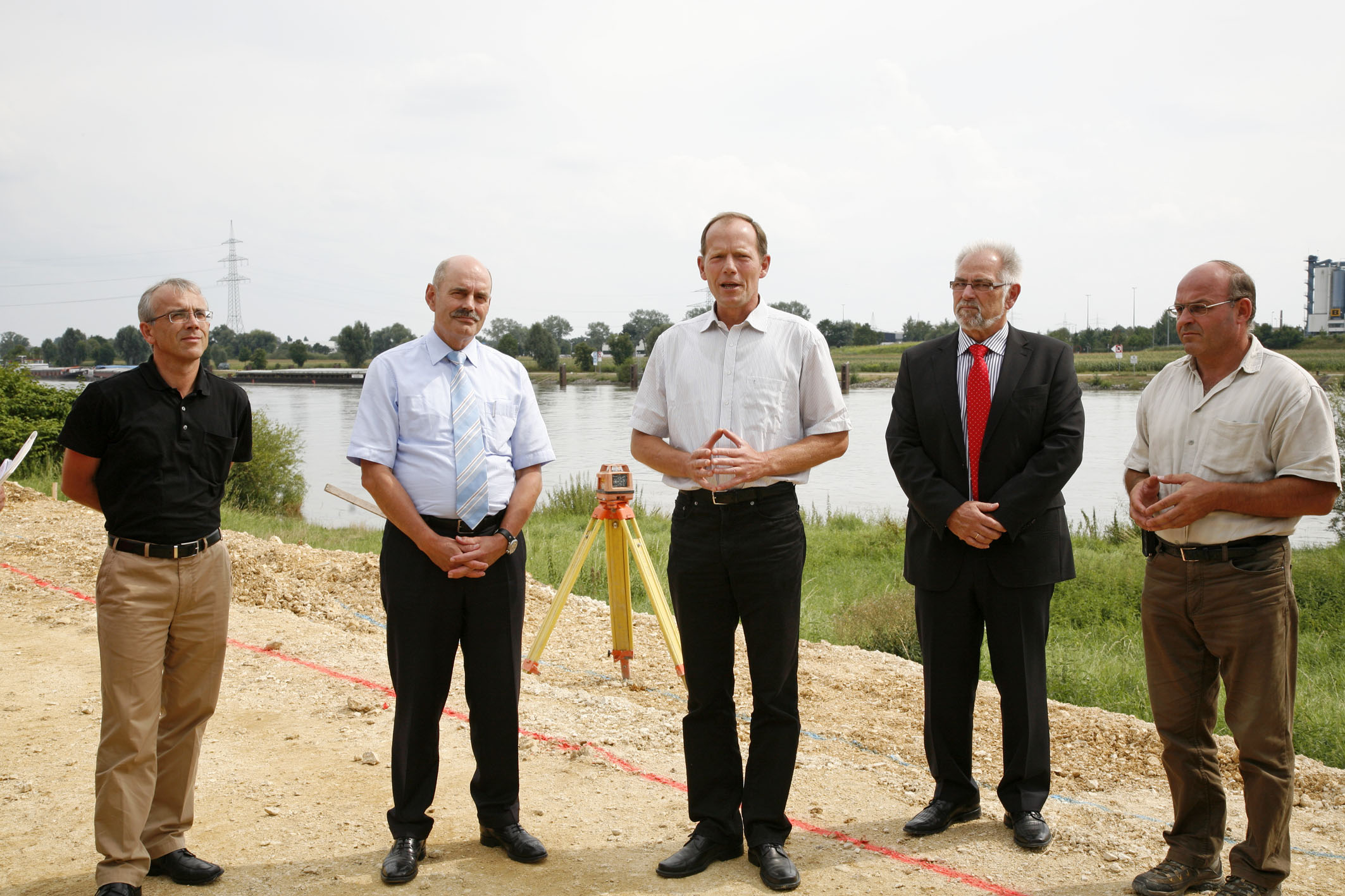 Information der Anwohner und der Presse