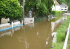 Am Holzhof überflutet